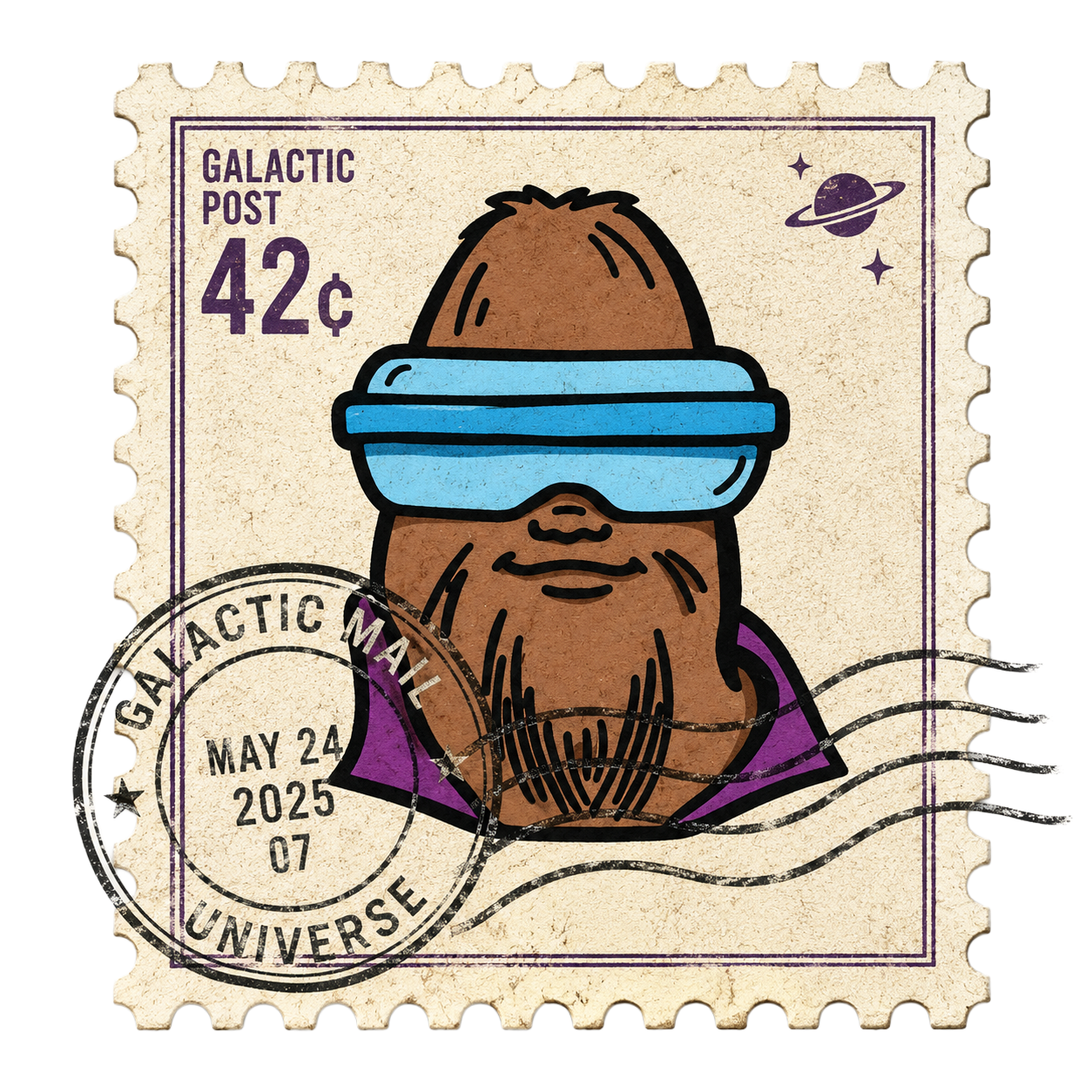 Galactic Post stamp artwork for Destery1Kenobi